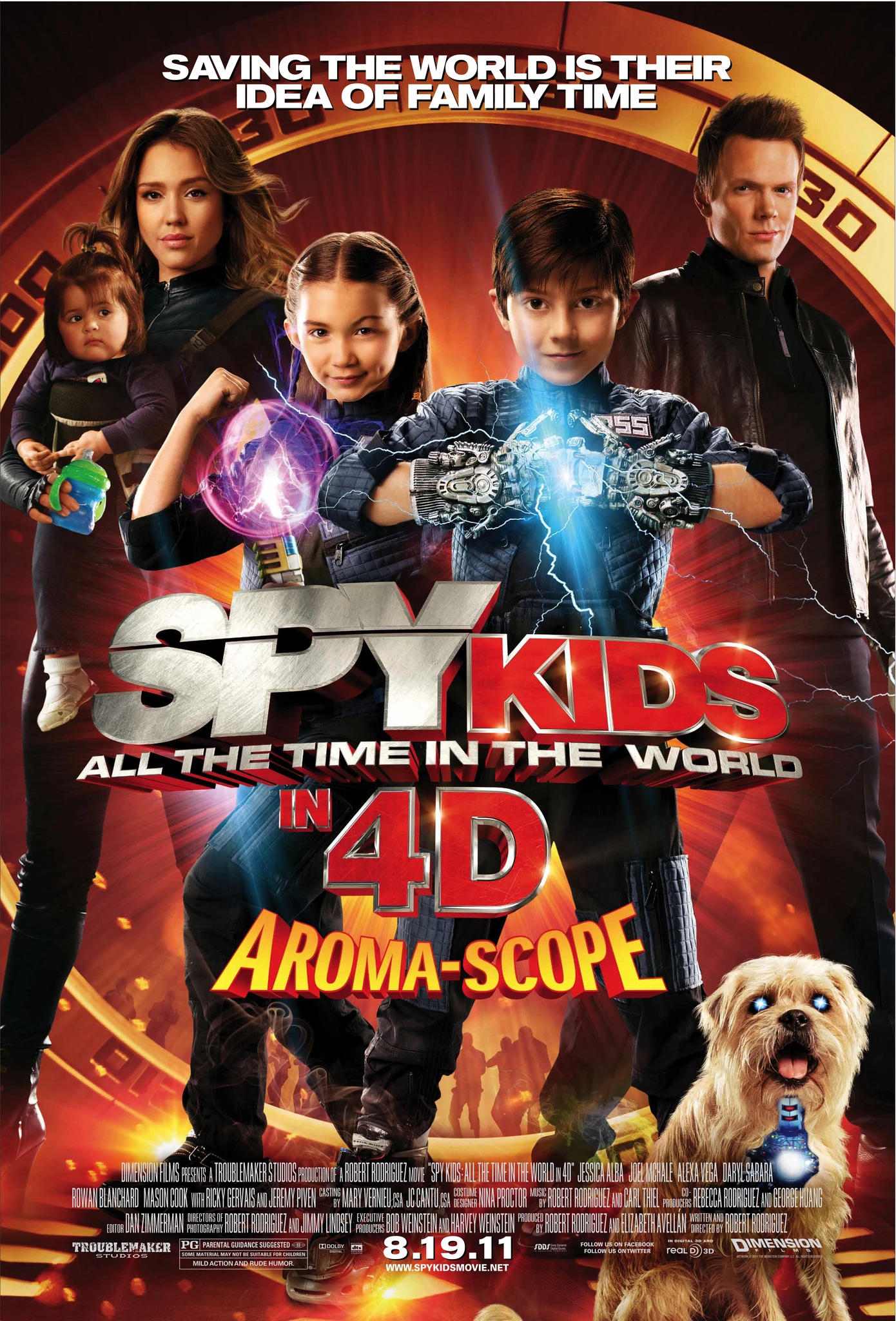 Điệp Viên Nhí 4: Kẻ Cắp Thời Gian | Spy Kids: All the Time in the World in 4D (2011)